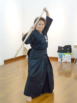 羽地 昇子さん（67）沖縄県剣道連盟審議員