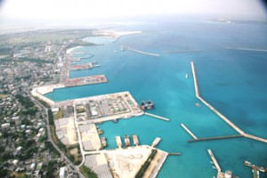 前原大臣のコメントを受け、来年度新規事業として整備が期待される平良港