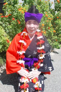 川上敏子さん（81歳）（平良池間島）