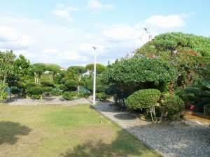 緑の街角賞に選ばれた砂川さん宅の庭（グリーン部会提供）